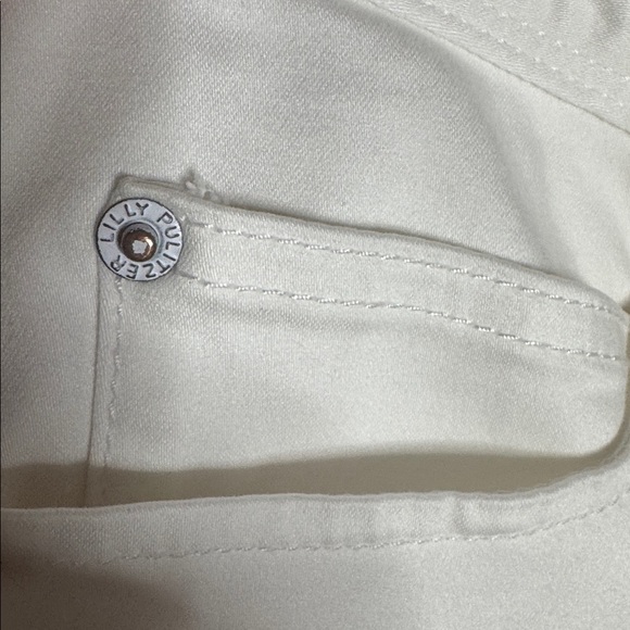 NWT Lilly Pulitzer Worth Skinny Jean Resort White Size 6 - Picture 8 of 15